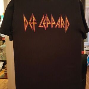 Def Leppard Black T-Shirt